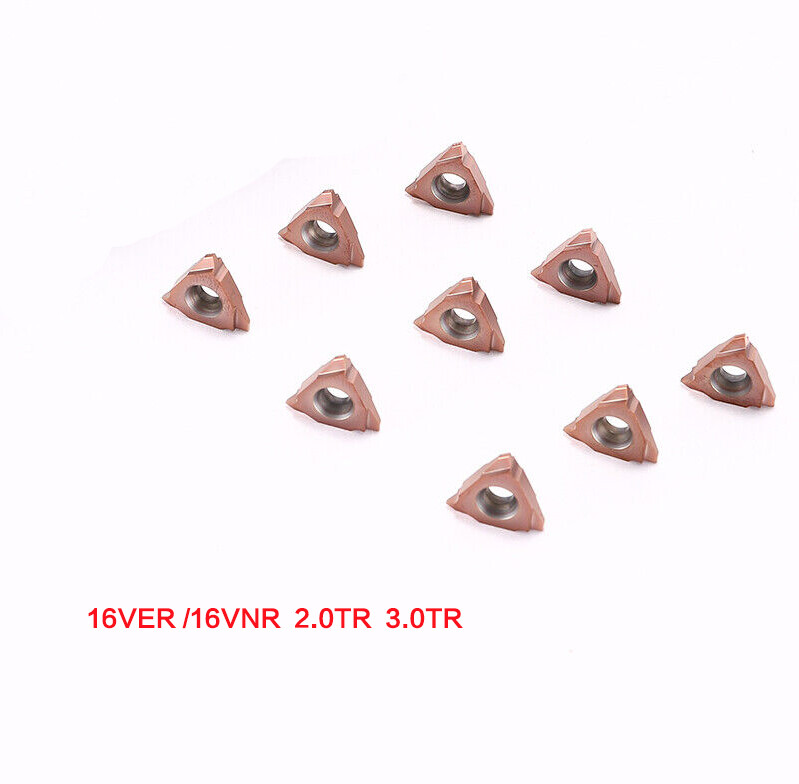 10PC16VER 2.0TR 3.0TR 16VNR Upright mounted threaded insert 30° 2 3mm Triangle