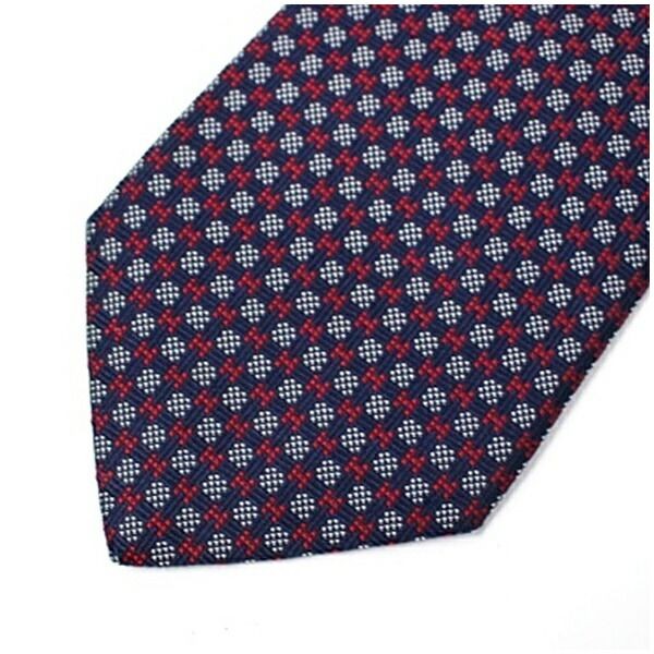 HERMES Silk Tie H Pattern Check