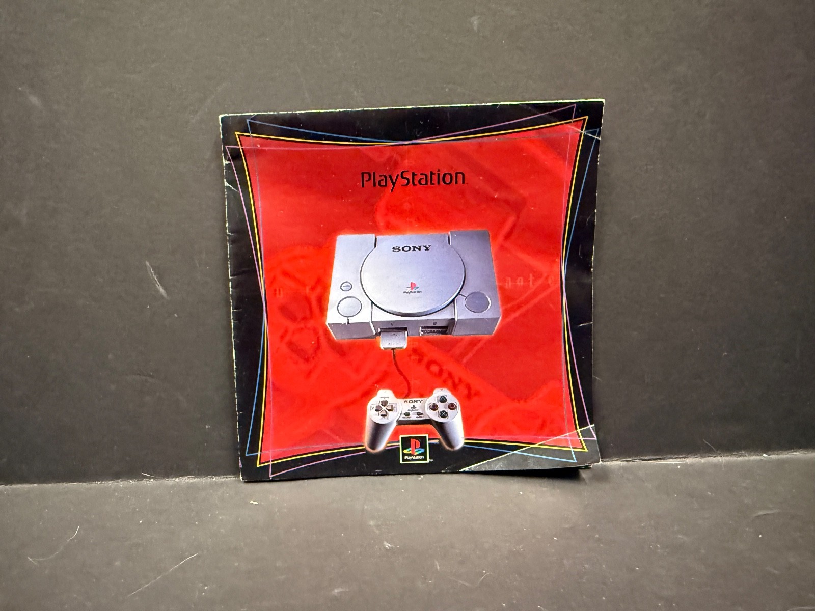 Original Playstation Fold-Out Advert Catalog Long-Box Insert Only Authentic