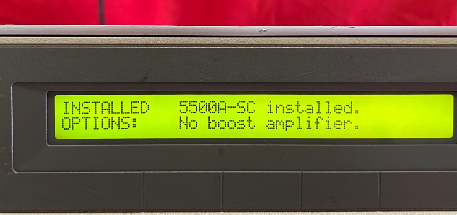 Fluke 5500A SC Option Multi-Function Calibrator, 6505008