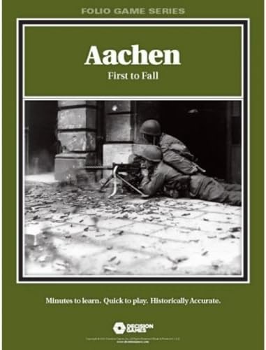 Decision Games Aachen First to Fall Folio Game Series DCG 1613