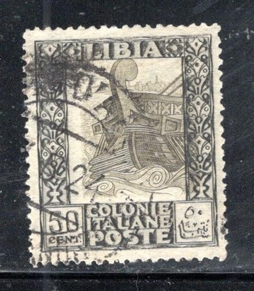 ITALY  ITALIAN LIBIA  EUROPE  STAMPS USED  LOT 67646