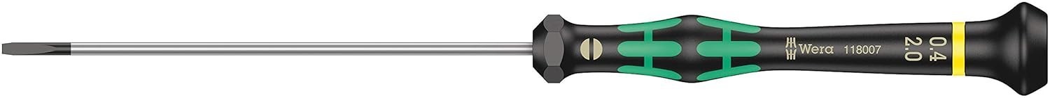 Wera 05117995001 Kraftform Micro 2035 Slotted Electronics Precision Screwdriver