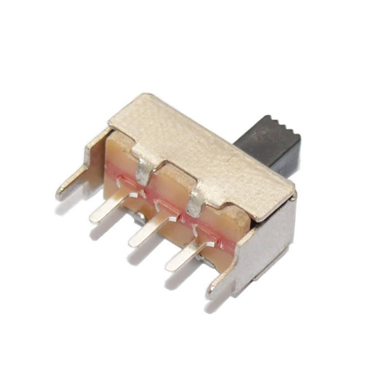 100pcs SS12F44G4 3 Pin DIP 2 Position SPDT 1P2T Vertical Slide Switch