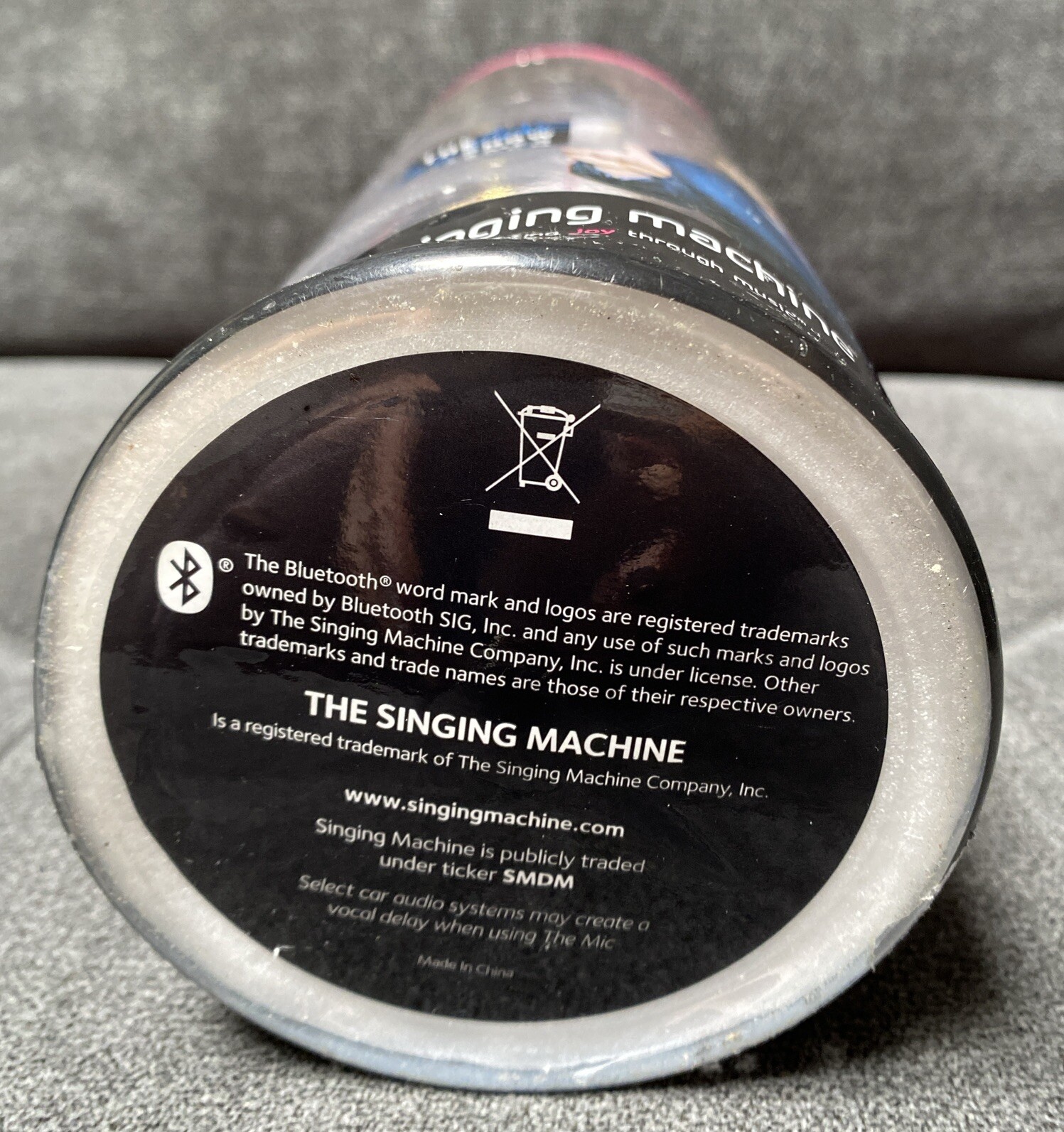 Singing Machine CPK545 Carpool Microphone - White