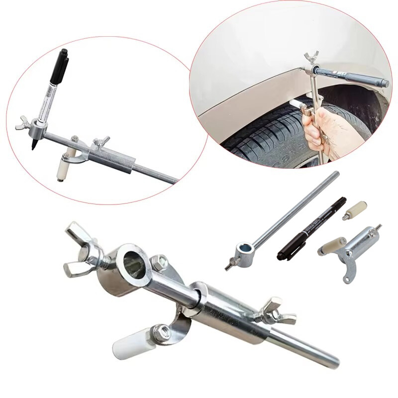Automotive Dent Repair Wheel Arch Car Body Line Marking Tool Adjustable Range