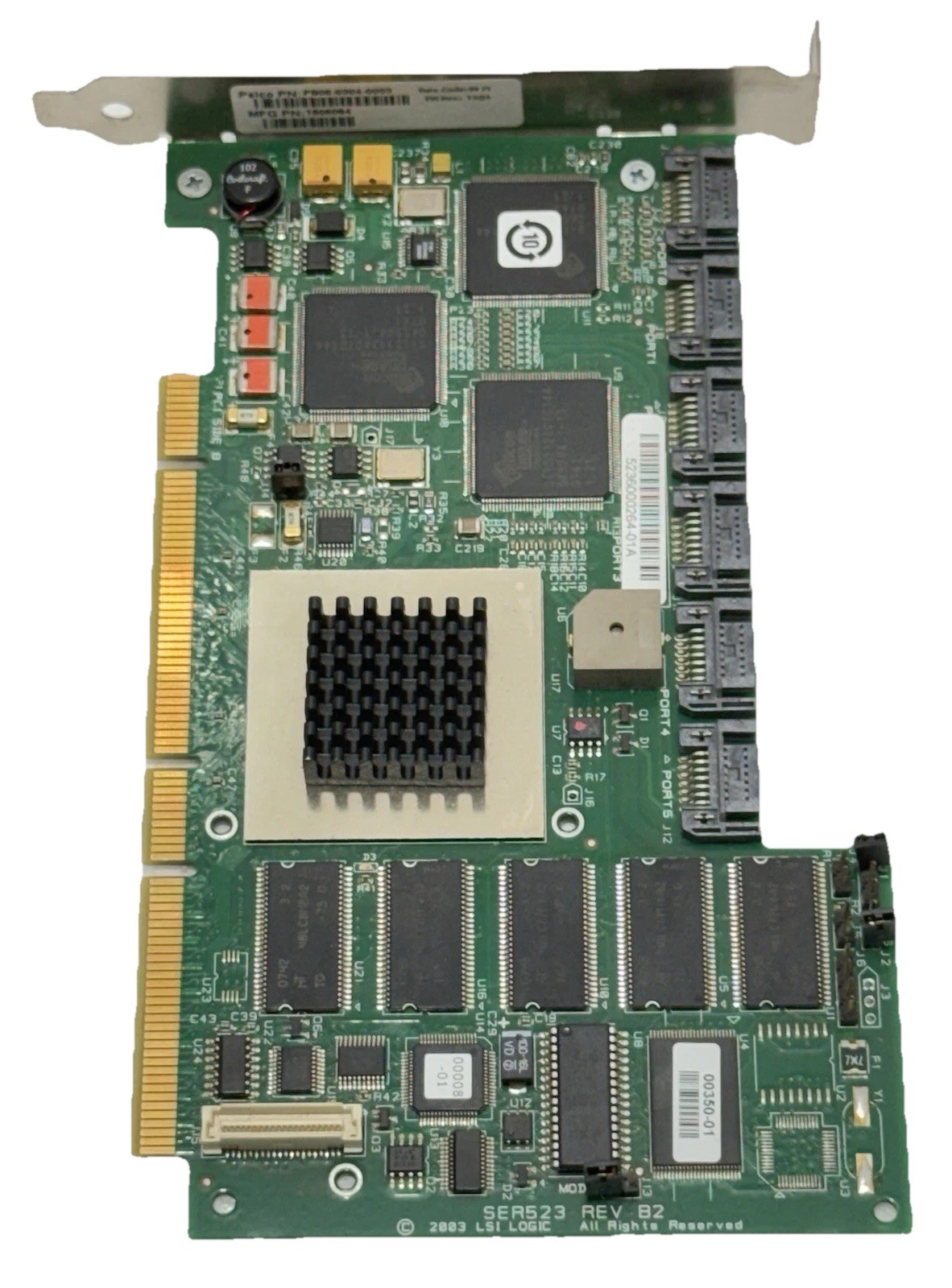 Pelco Network Card PB08-0304-0003/PB0803040003 SER523 REV B2