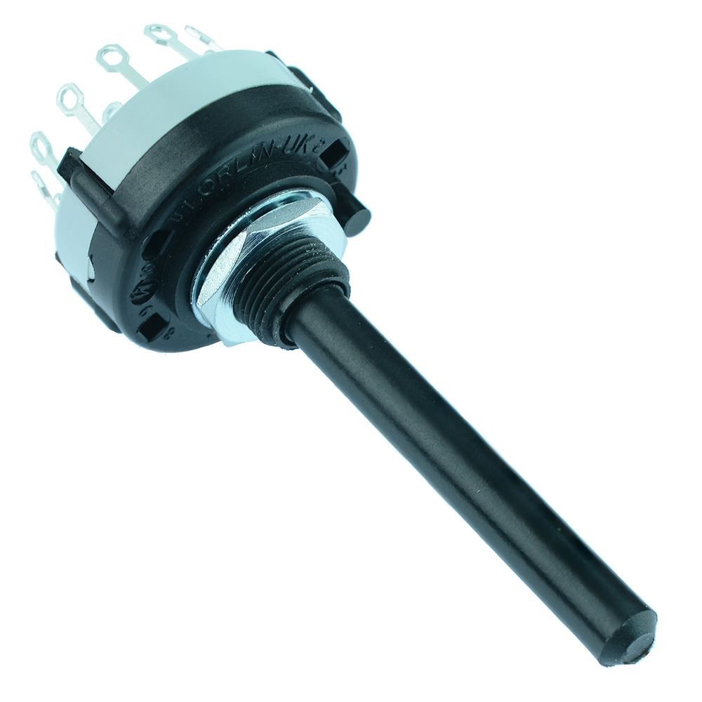3 Position 4 Pole MBB Make Before Break Rotary Switch 150mA 250V CK1042