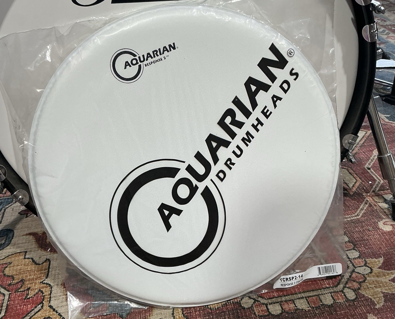 Aquarian Response 2 14" Texture Coated Drum Head - TCRSP2-14