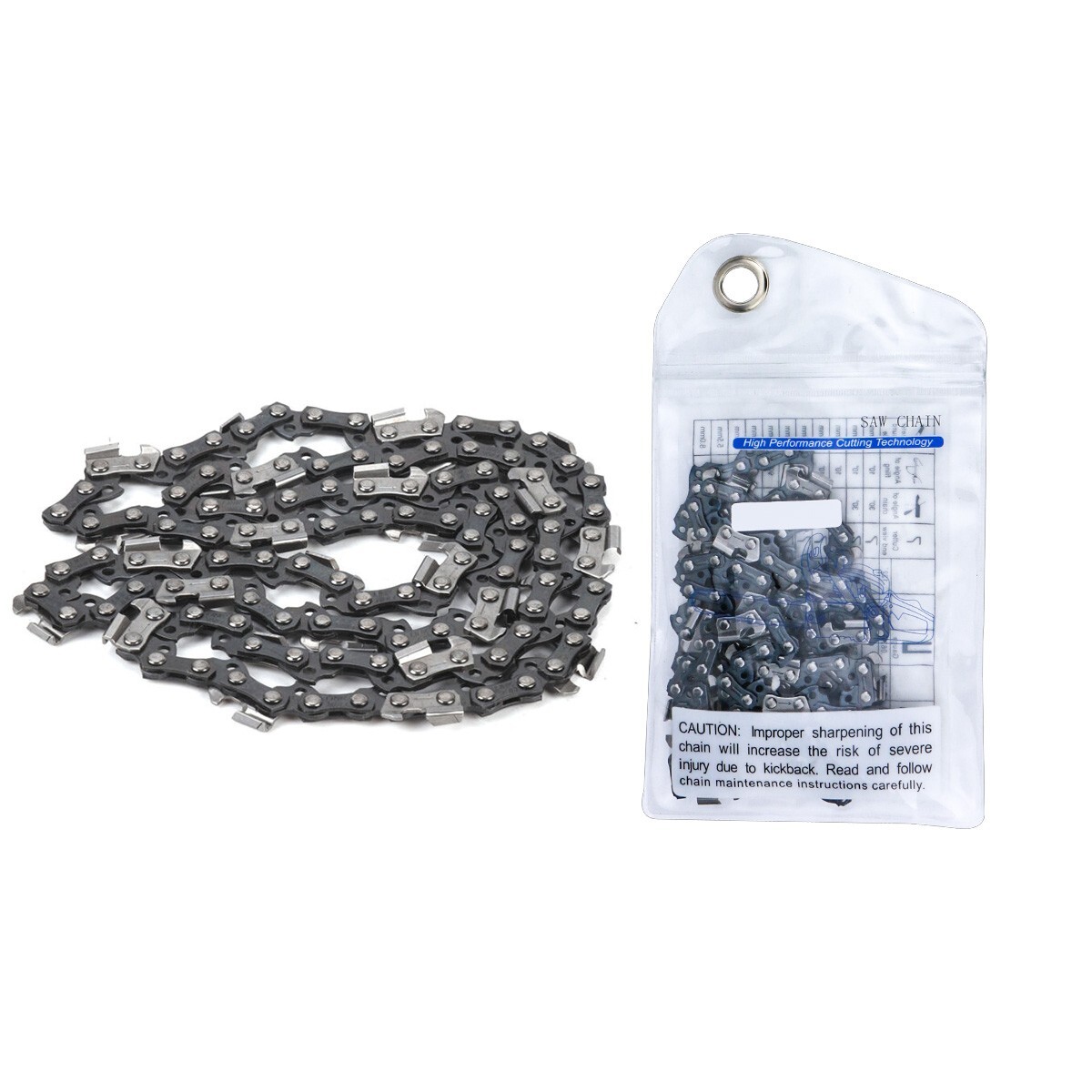 3 Pcs 6 Inch Chainsaw Chain Blade For Saker Electric Chainsaw 1/4"LP .043" 37DL
