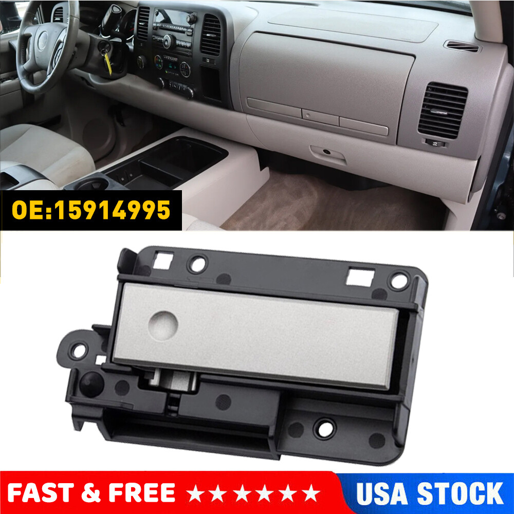 Upper Glove Box Door Latch Handle for 2007-2013 Silverado Sierra 1500 2500HD