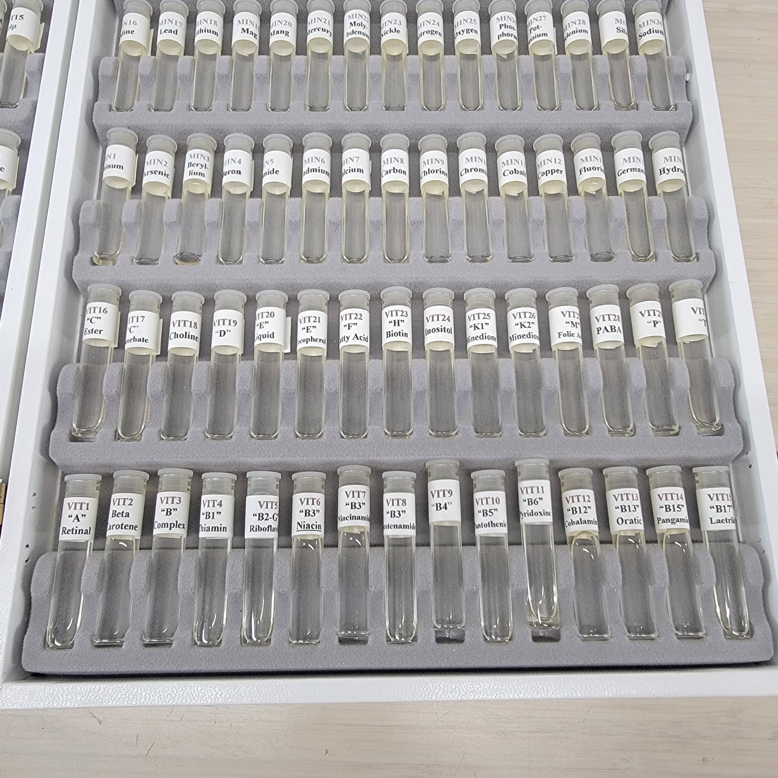 Nutritional Test Kit Elemental 149 Vials HCMI De Haan Practitioner Set