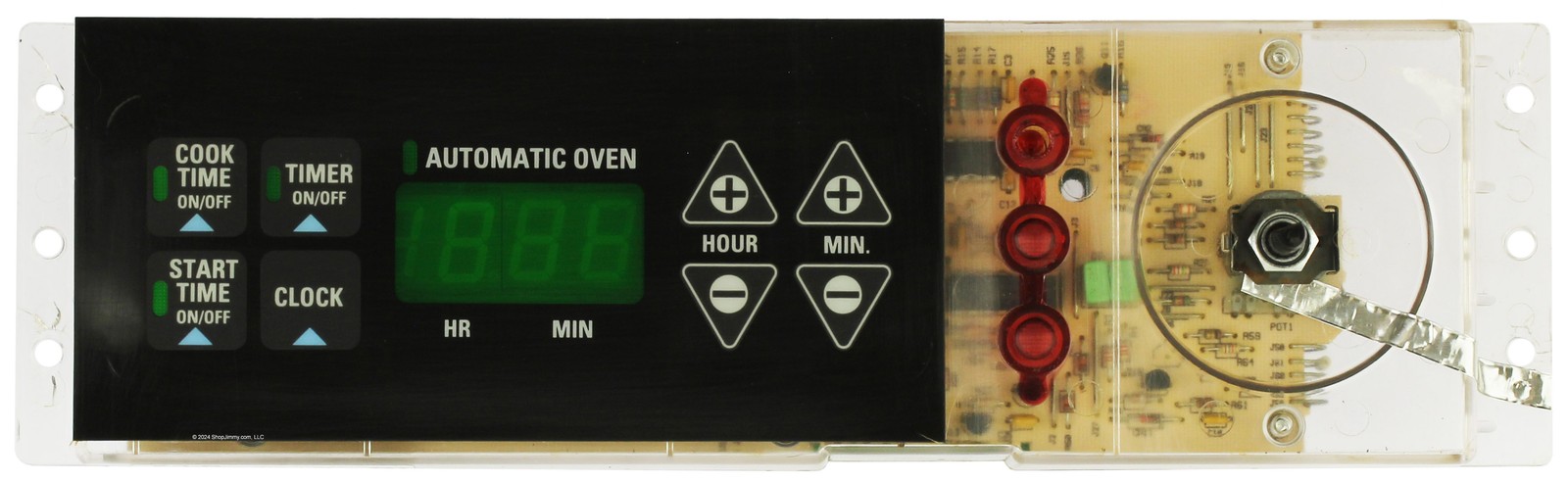 GE Oven 164D3143G002 Control Board  - Black Overlay