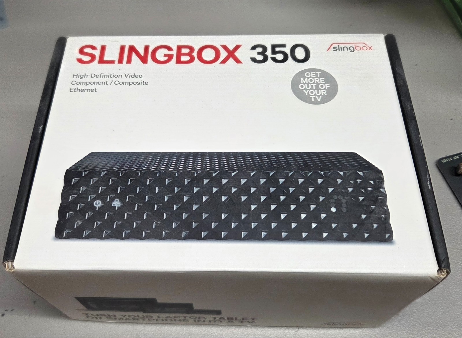 SlingBox 350 - SB350 - Black 1920x1080 Digital HD Media Streamer NIB