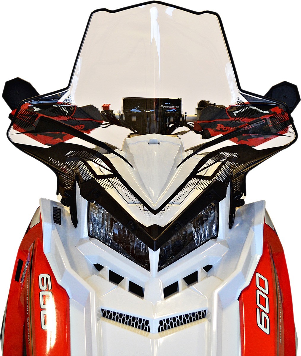 POWERMADD 11640 Windshield - Tall - 20.5" - Polaris