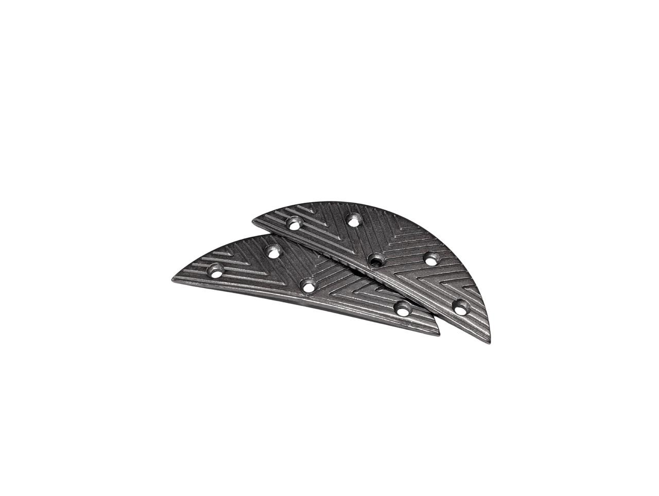 LULU French Style Steel Toe Plates (1 Pair)