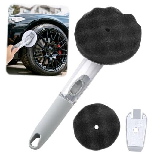 Flow Tire Shine Applicator,Reusable Car&Truck Tire Gel Dressing Applicator,No