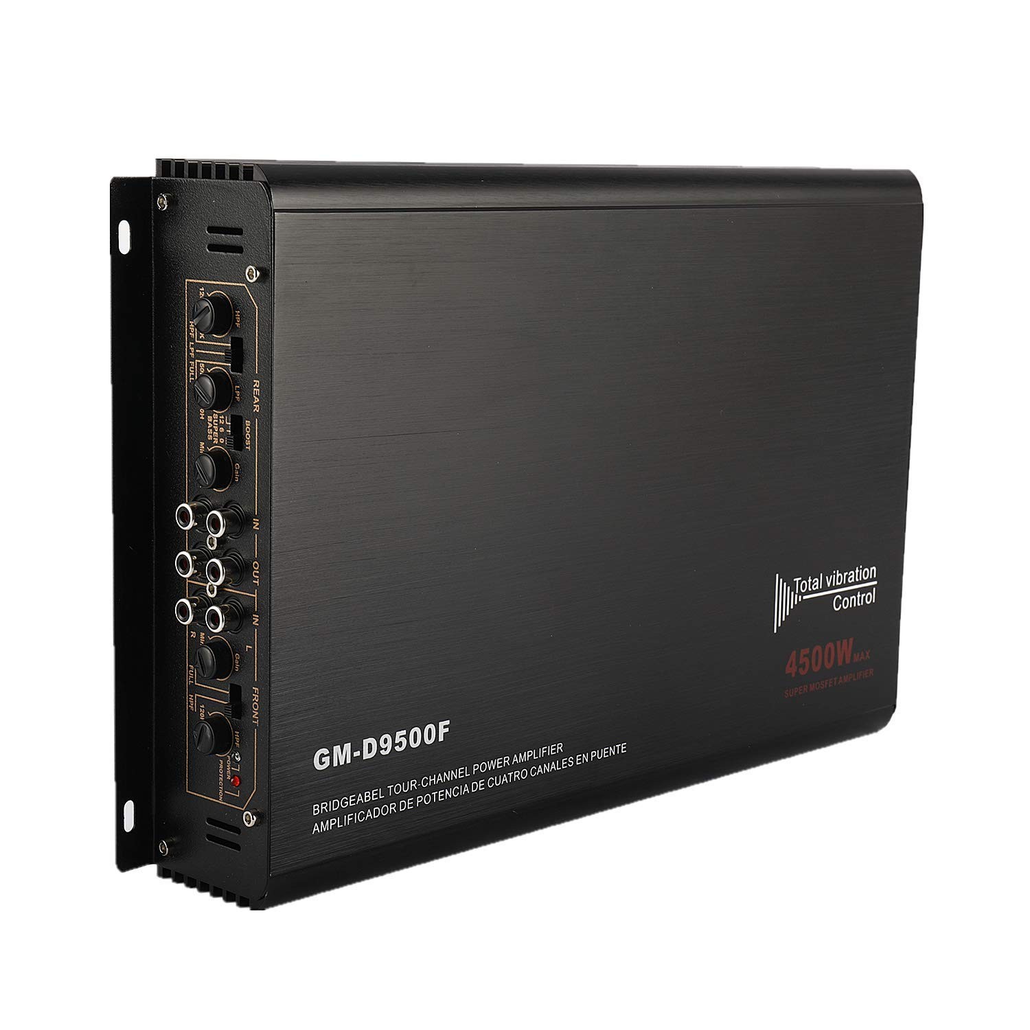 YaeCCC 4-Channels 4500W Car Power Amplifier Class A/B Audio Stereo...
