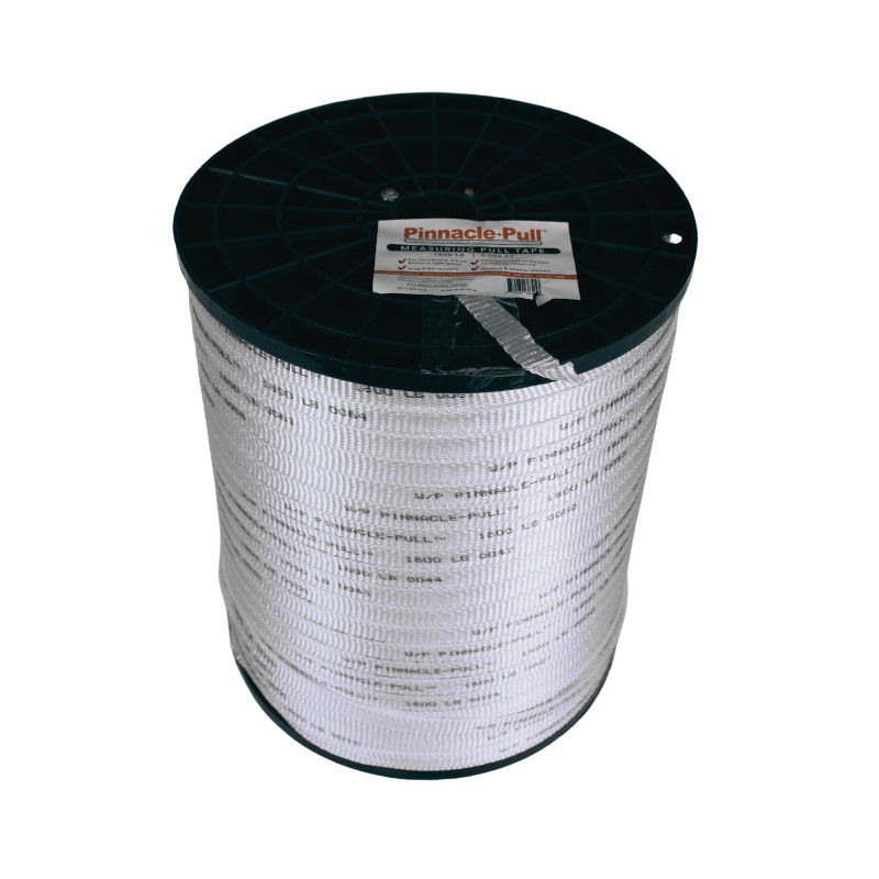 Pinnacle Pull 5/8" x 3000', 1800lb Measuring Pull Tape, Mule Tape, Low Stretch!