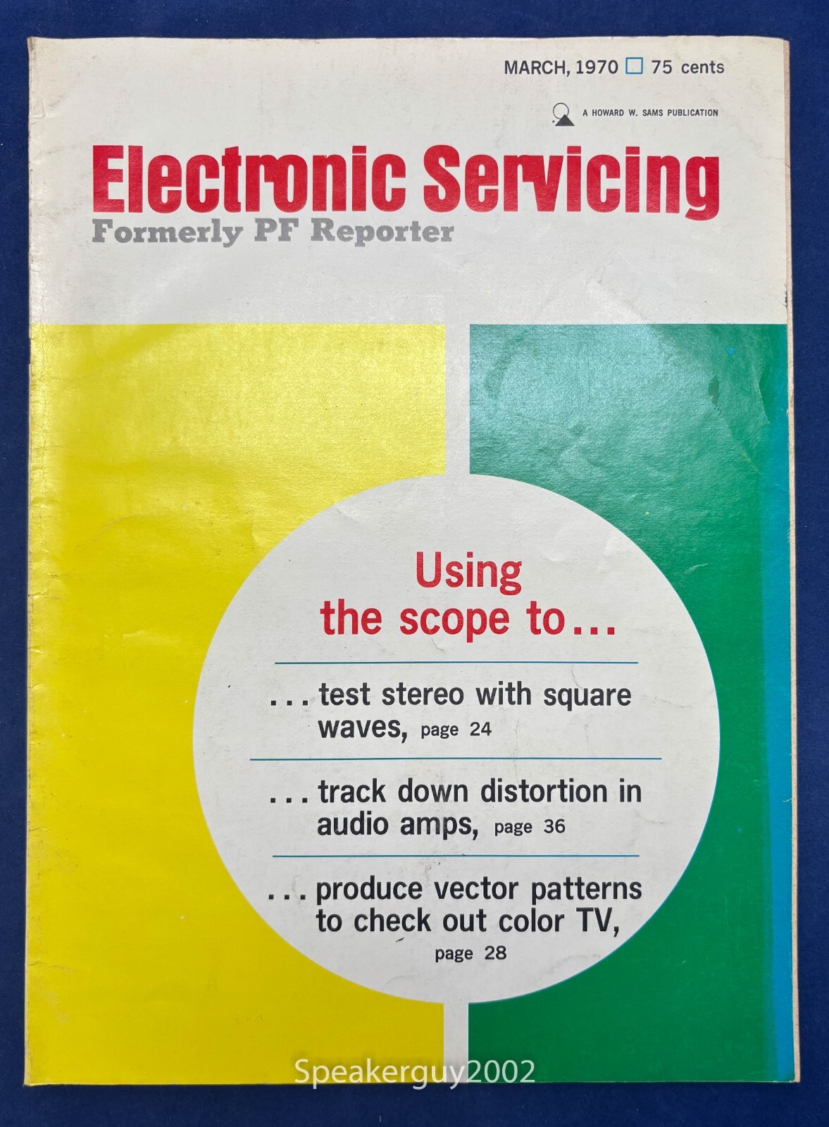Sam's Publishing - Electronic Servicing Magazine / March 1970