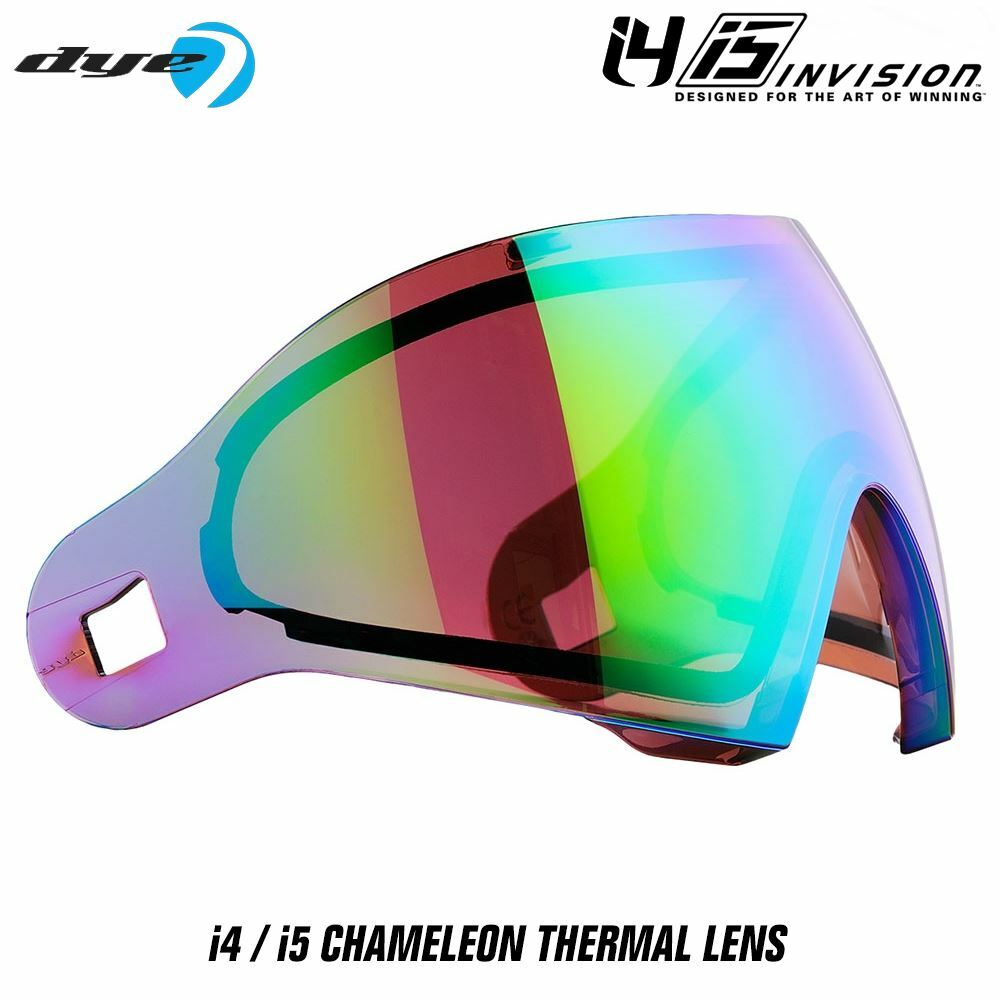 Dye Paintball I4 I5 Paintball Goggle Replacement Thermal Lens - Chameleon