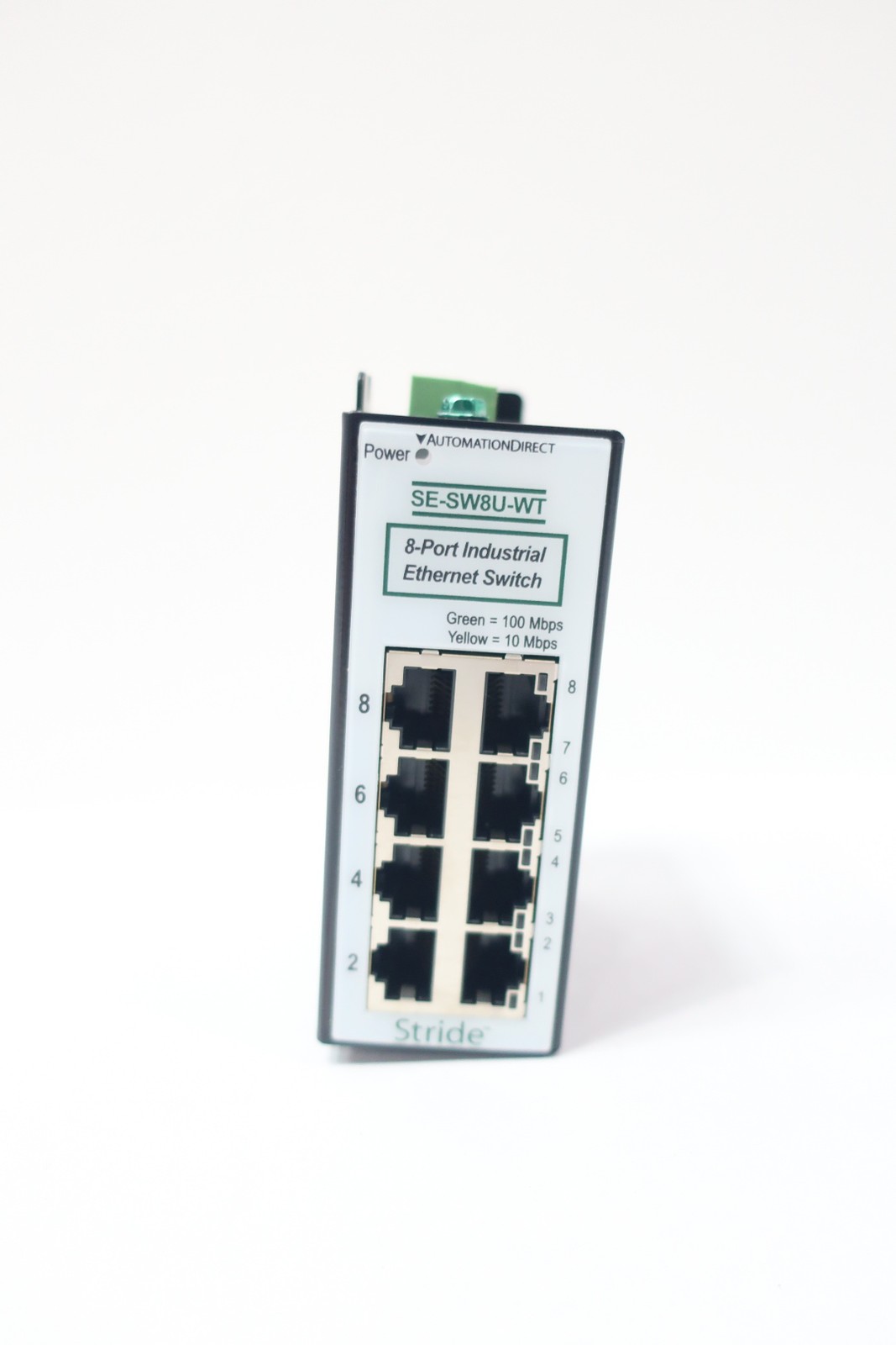Stride SE-SW8U-WT 8-port Industrial Ethernet Switch
