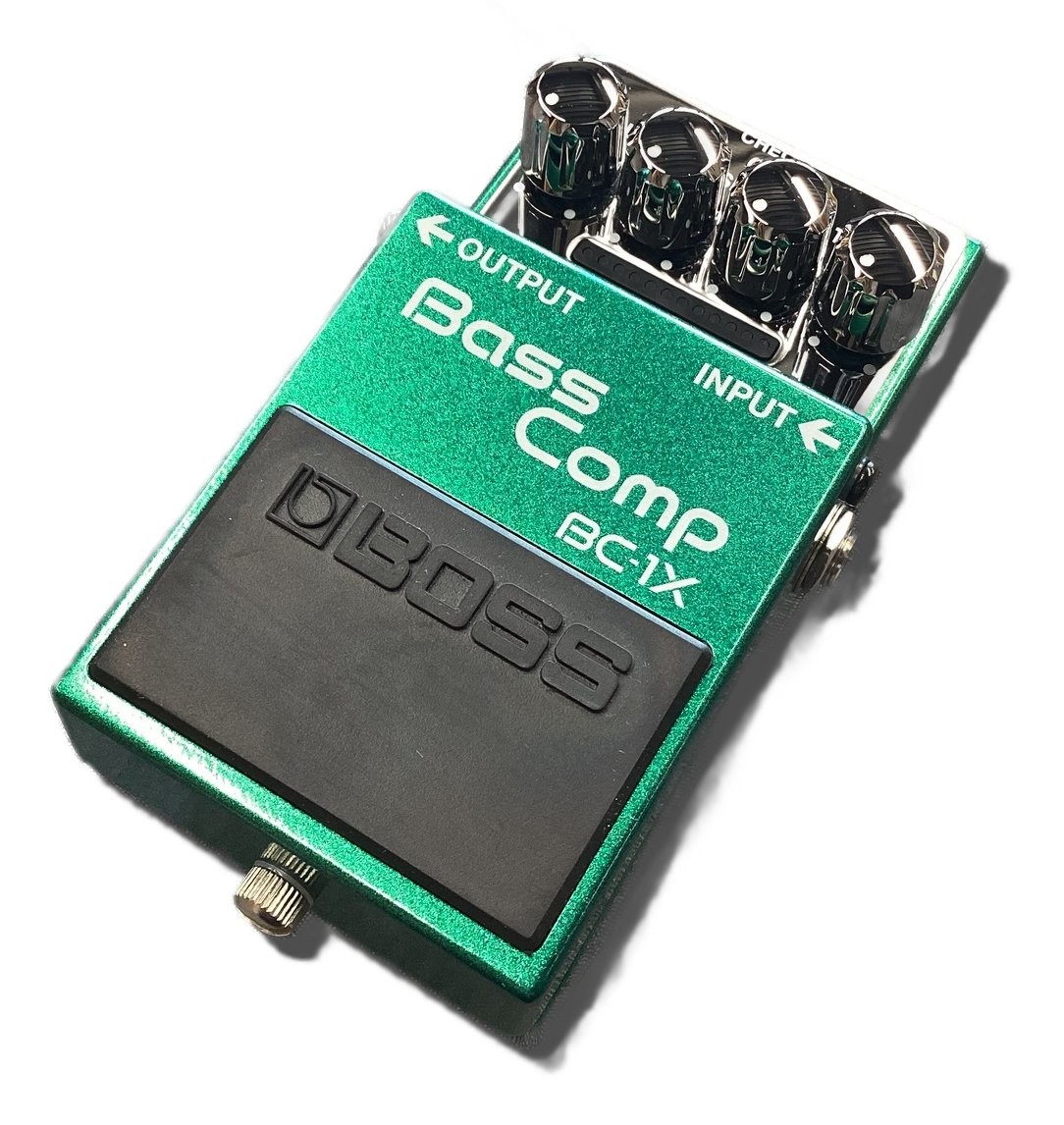BOSS BC-1X Bass Comp Compressor Pedal 4207 Tested & Works