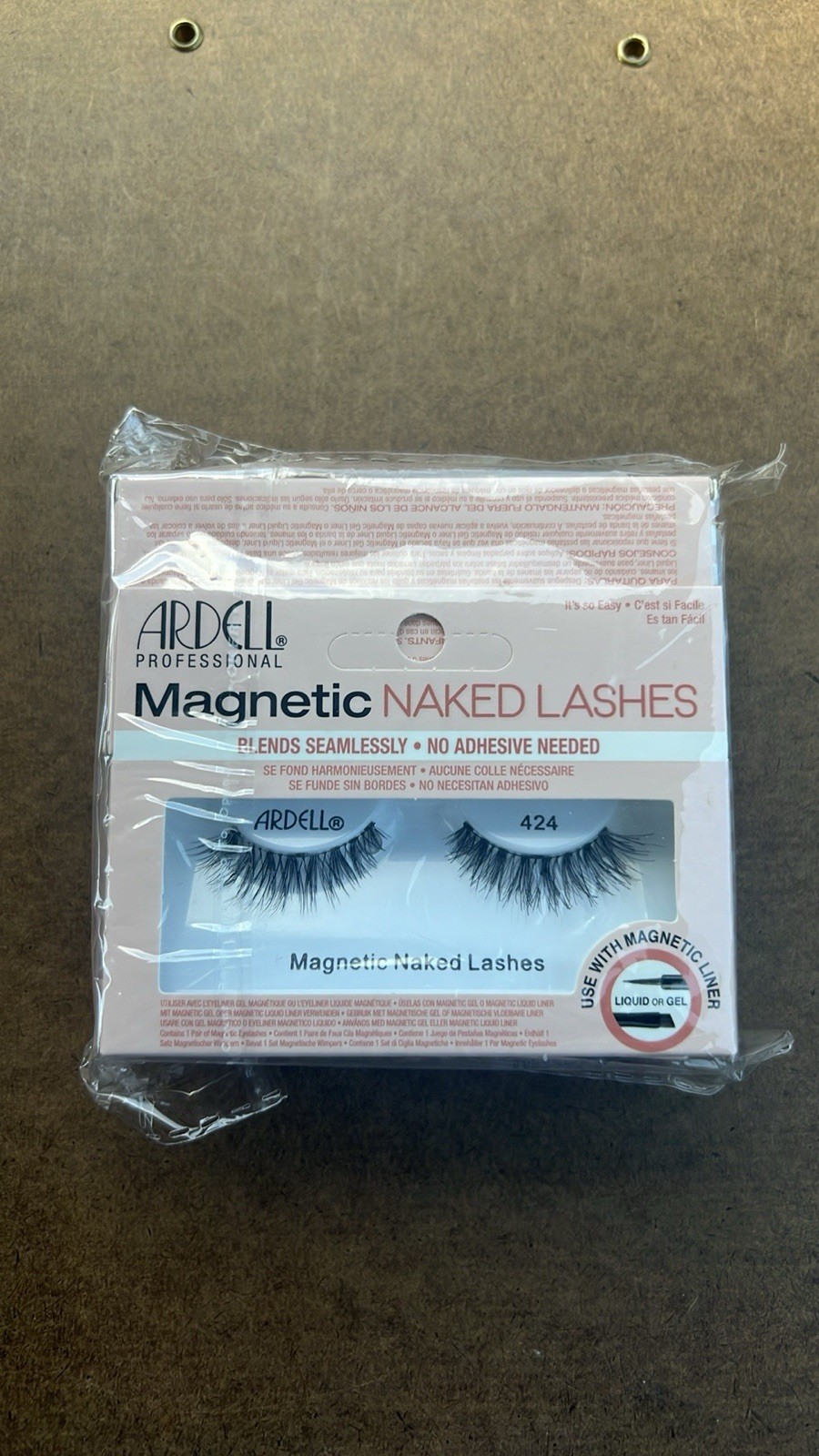 2/4 Pack Ardell Professional Magnetic Naked Fake Lashes 424 Blends Seamlessly