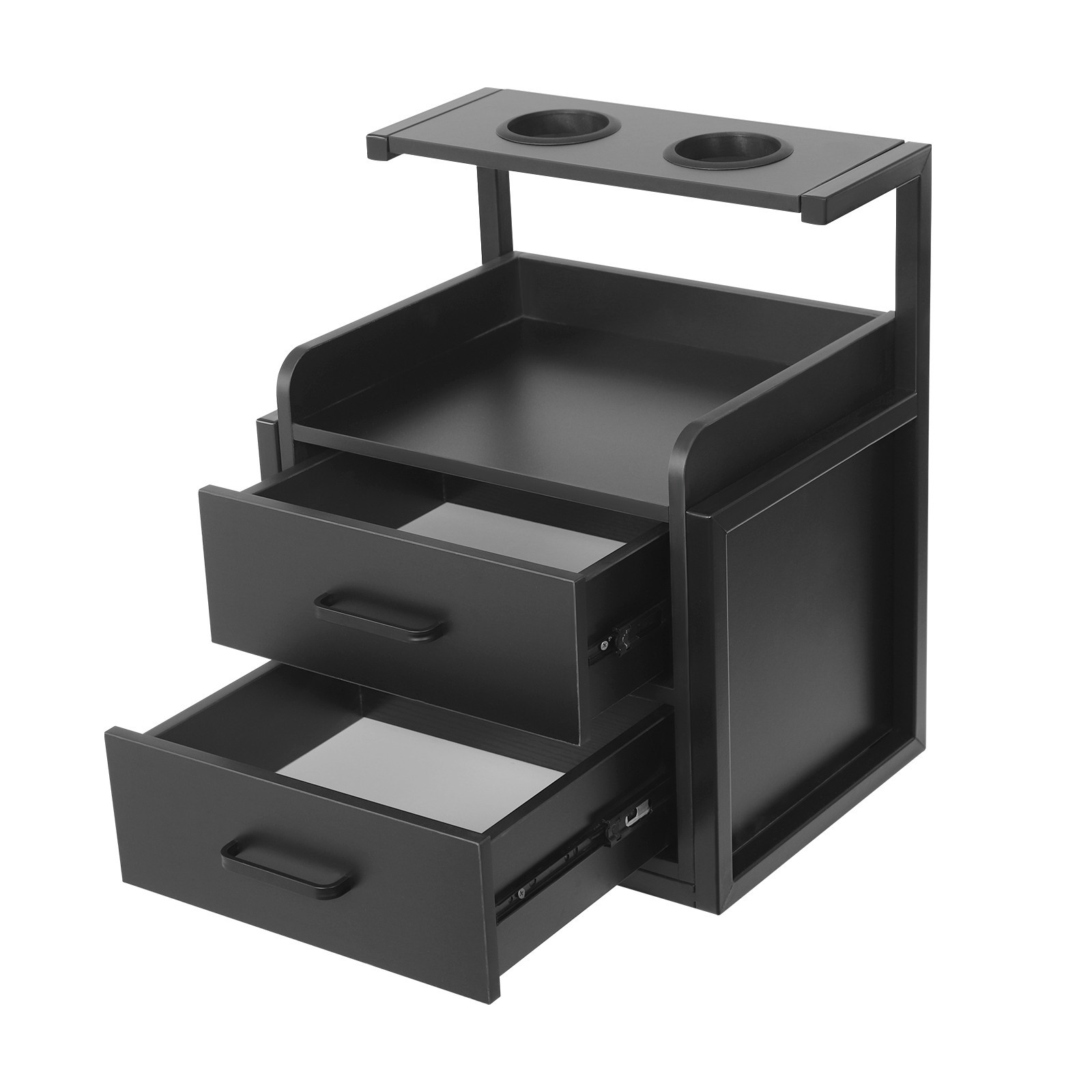 Salon Wall Cabinet Wall Mounted Salon Storage Cabinet Storage Cabinet Black