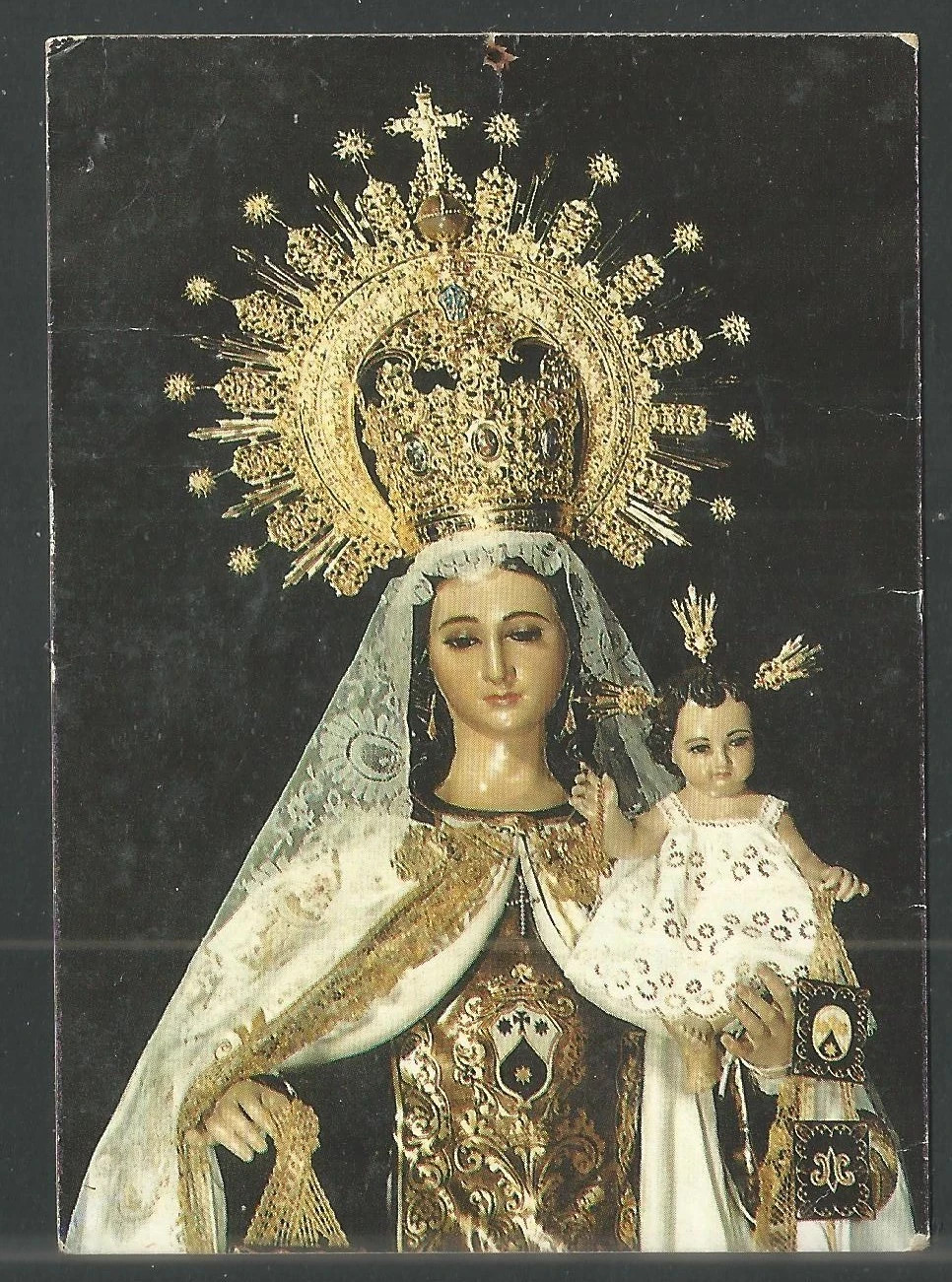 Holy card de la Virgin del Carmen santino image pieuses estampa