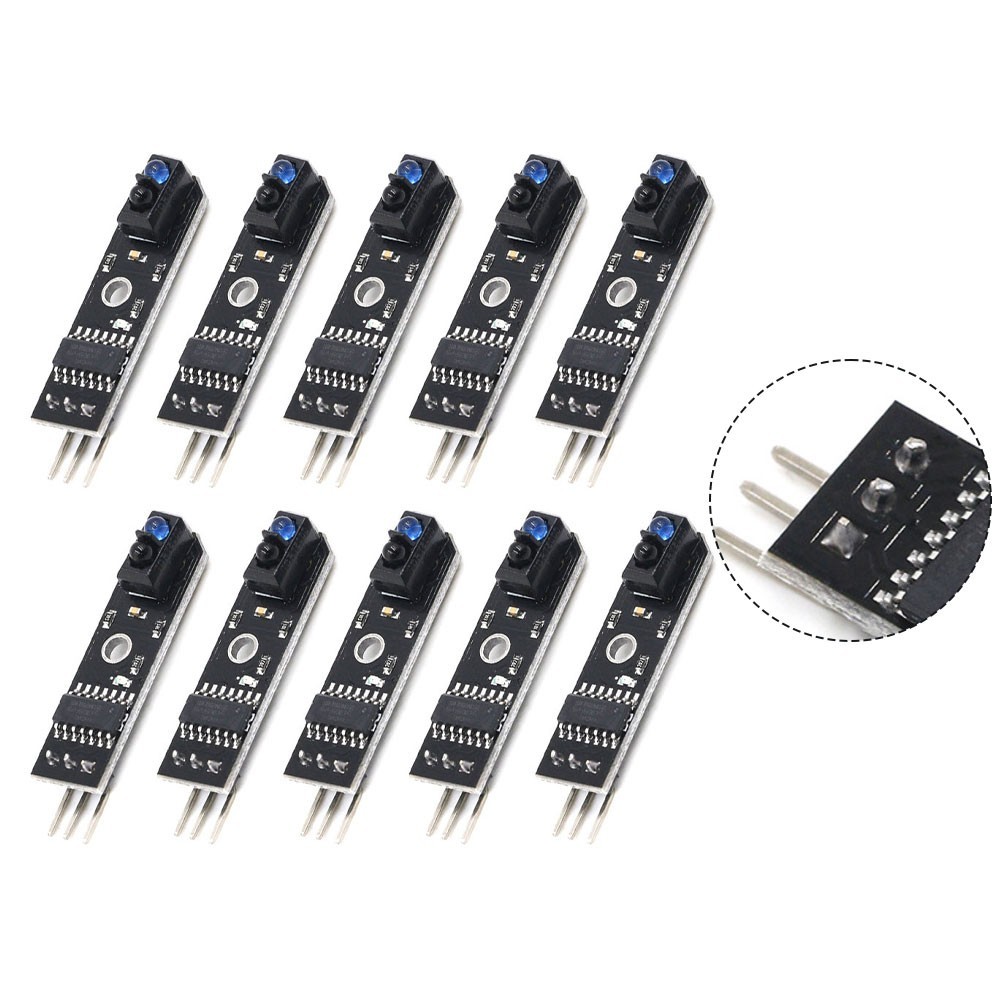 10pcs TCRT5000 infrared sensor modules, tracking module, obstacle detection