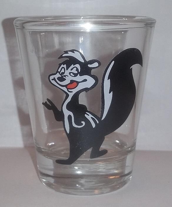 Pepe LePew 1½ Shot Glass