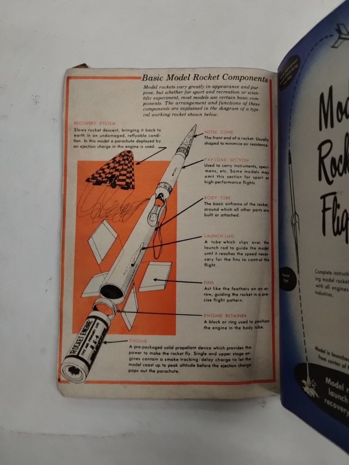 Estes Rocket Supplies "Model Rocket" Supplies Catalog 1969-original