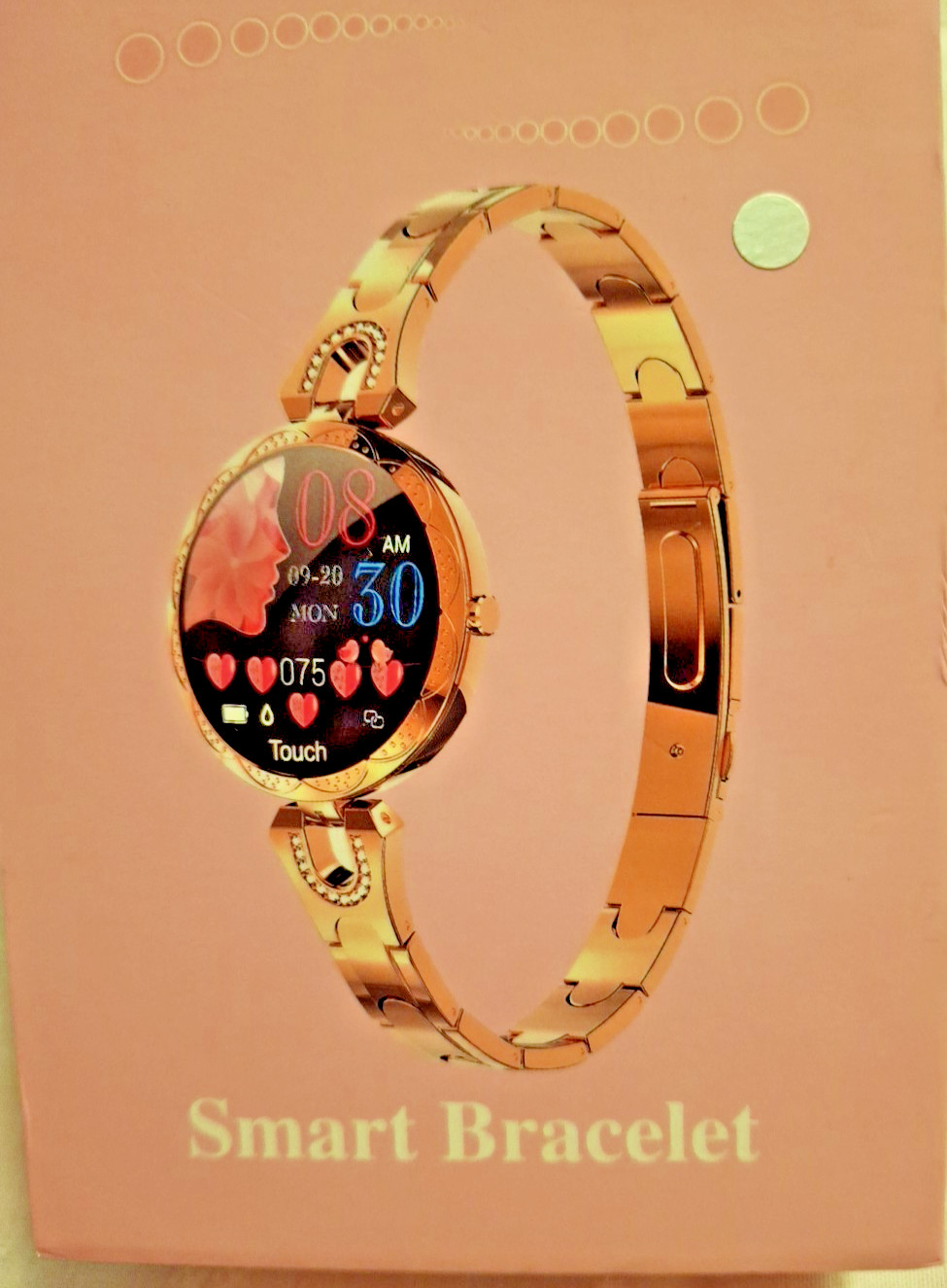 Ladies Touchscreen Smart Bracelet Dressy