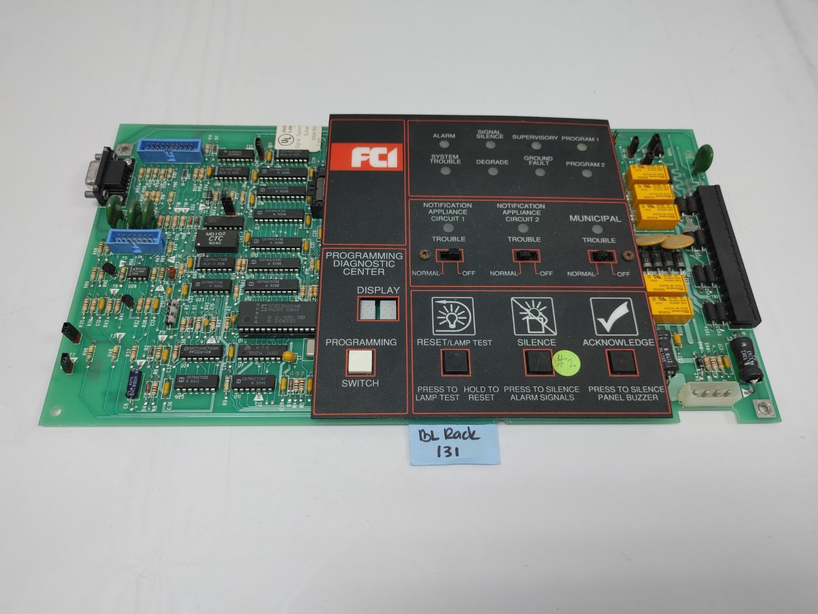Fire Control Instruments 1120-0469 REV B 7200 Series System Control Unit