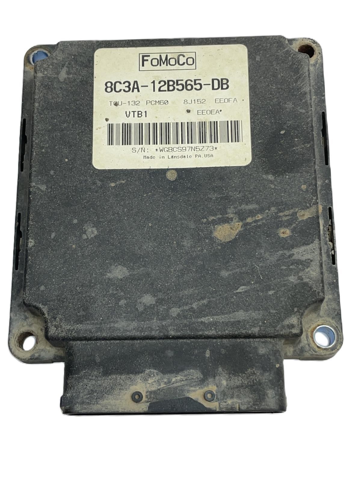 2009 FORD F550SD TRANSMISSION CONTROL MODULE TCM OEM 8C3A-12B565-DB