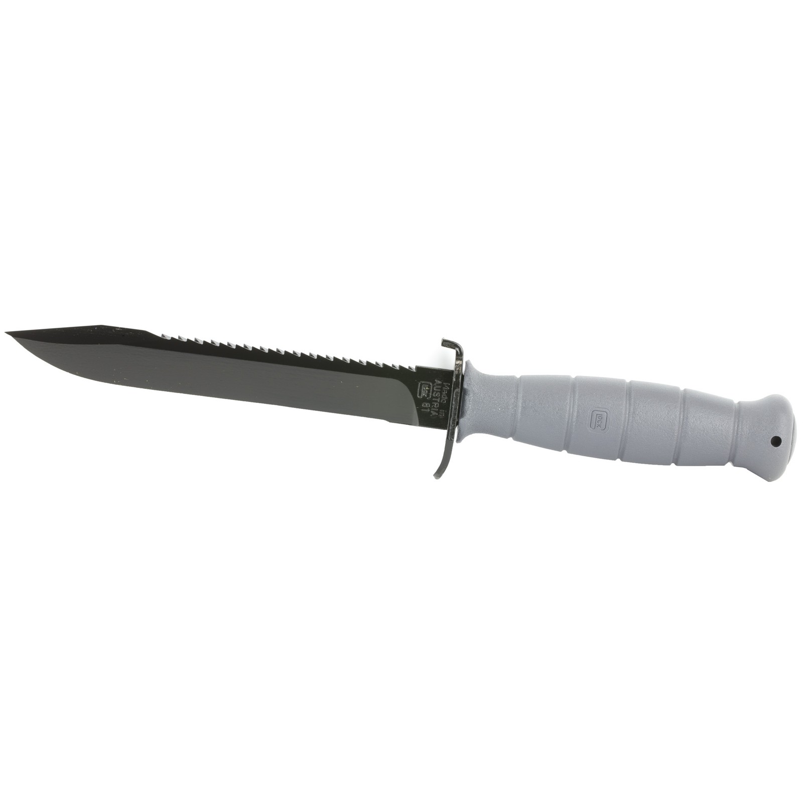 Glock Field Knife Fixed Blade 6.5 Inch Grey Clip Point KG039180