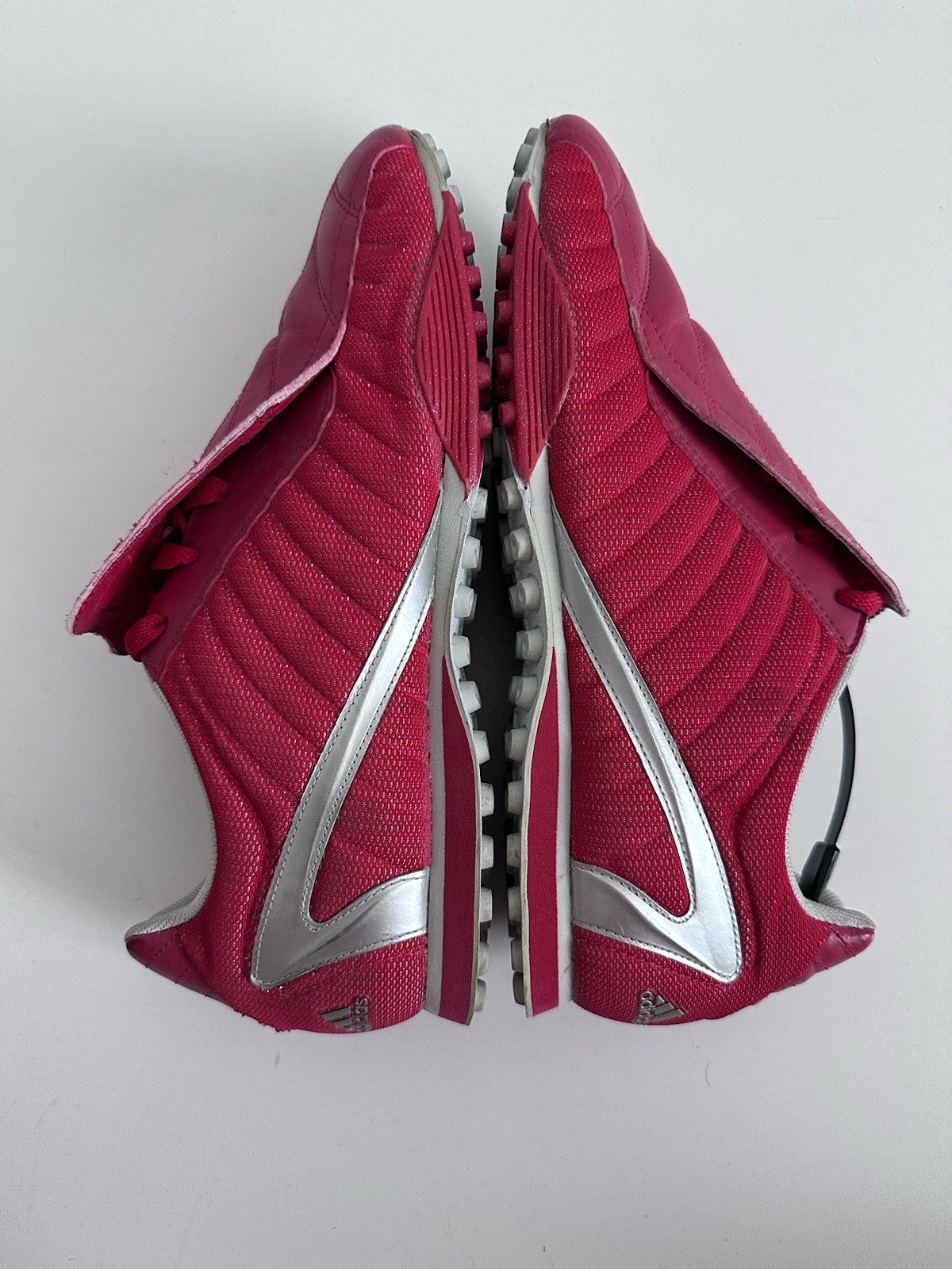 Adidas Spider Indoor Football Soccer Shoes Cleats Red US11 1/2 UK11 EUR46