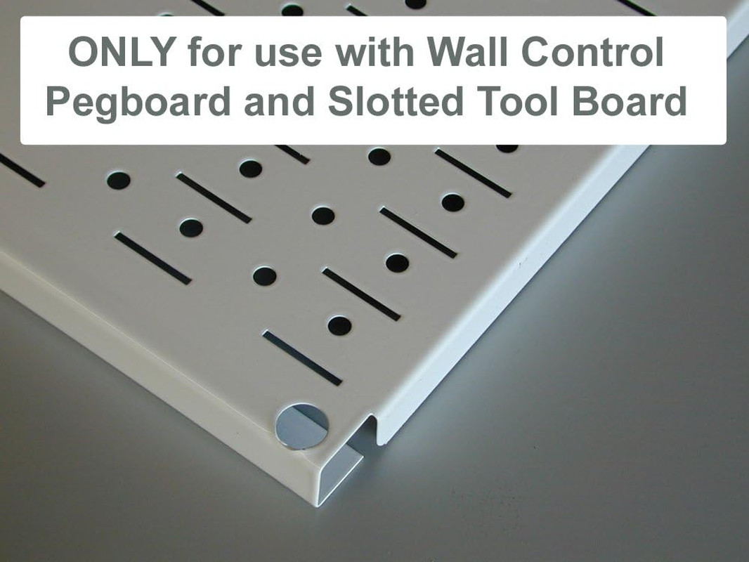 Medium 1-7/8In Hook Pack - Slotted Metal Pegboard Hooks Pegboard and Slotted Too