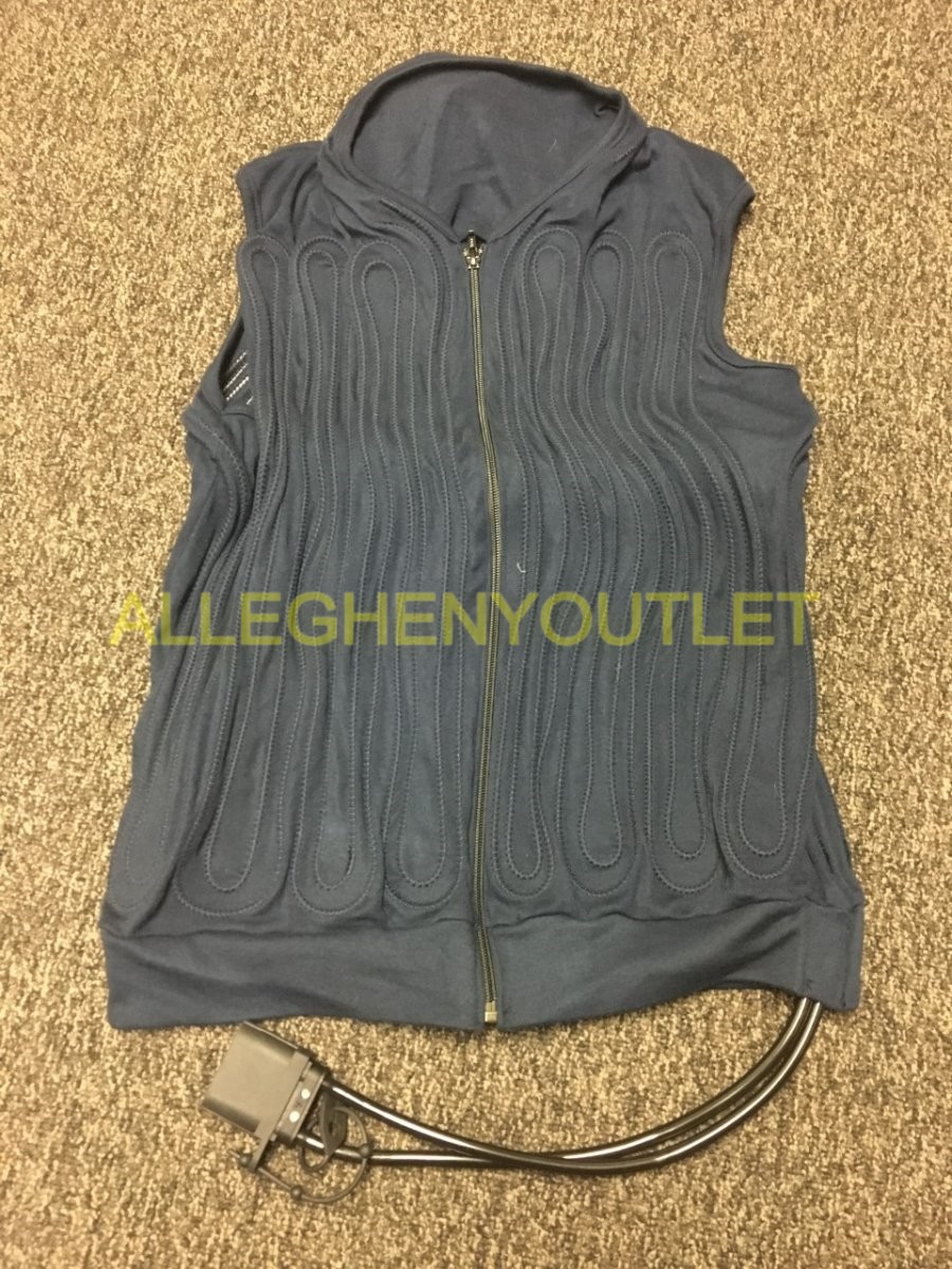 Unisex Med-Eng CPE Liquid Cooling Nomex Vest Cupola Cooling System Blue LARGE