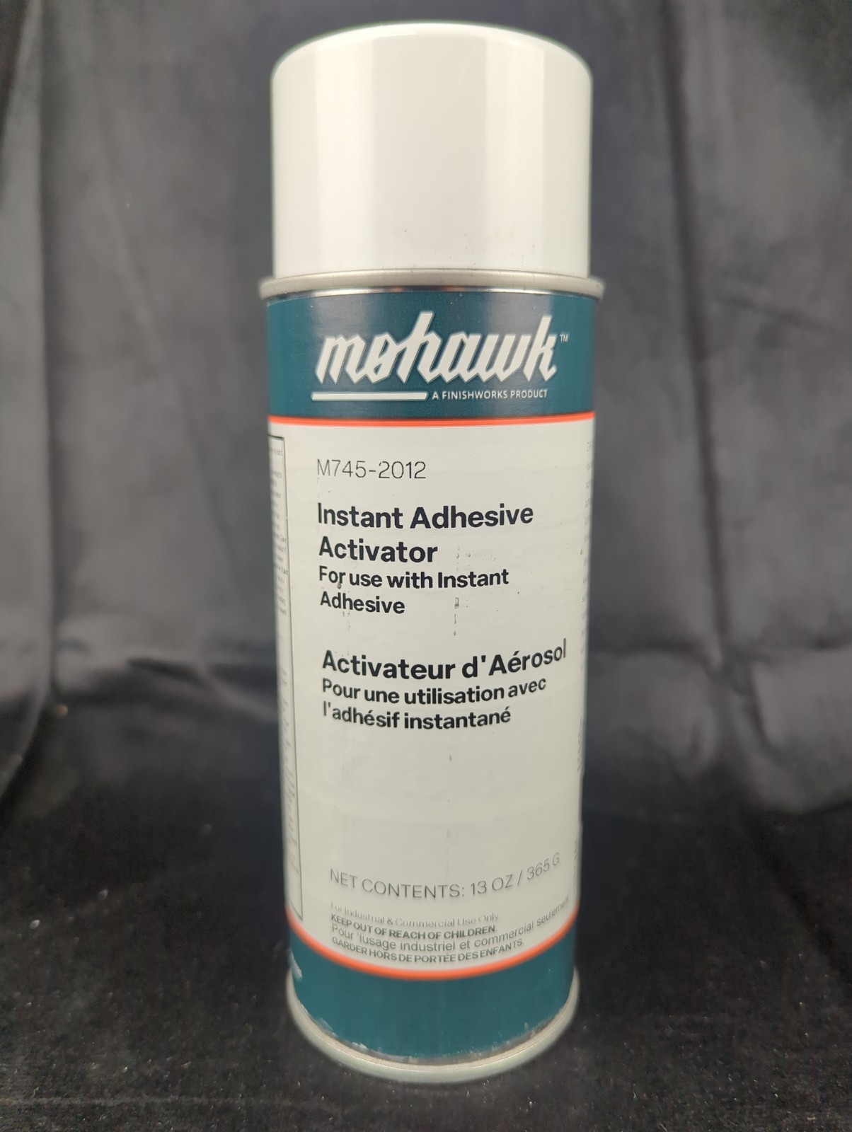 Mohawk M745-2012 Instant Adhesive Activator For Use With Instant Adhesive 13 oz