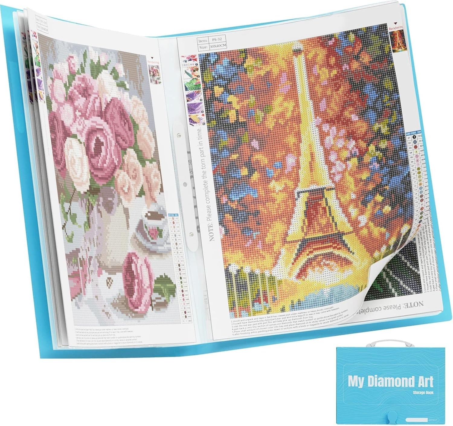 Portable Diamond Art Portfolio - Display & Storage