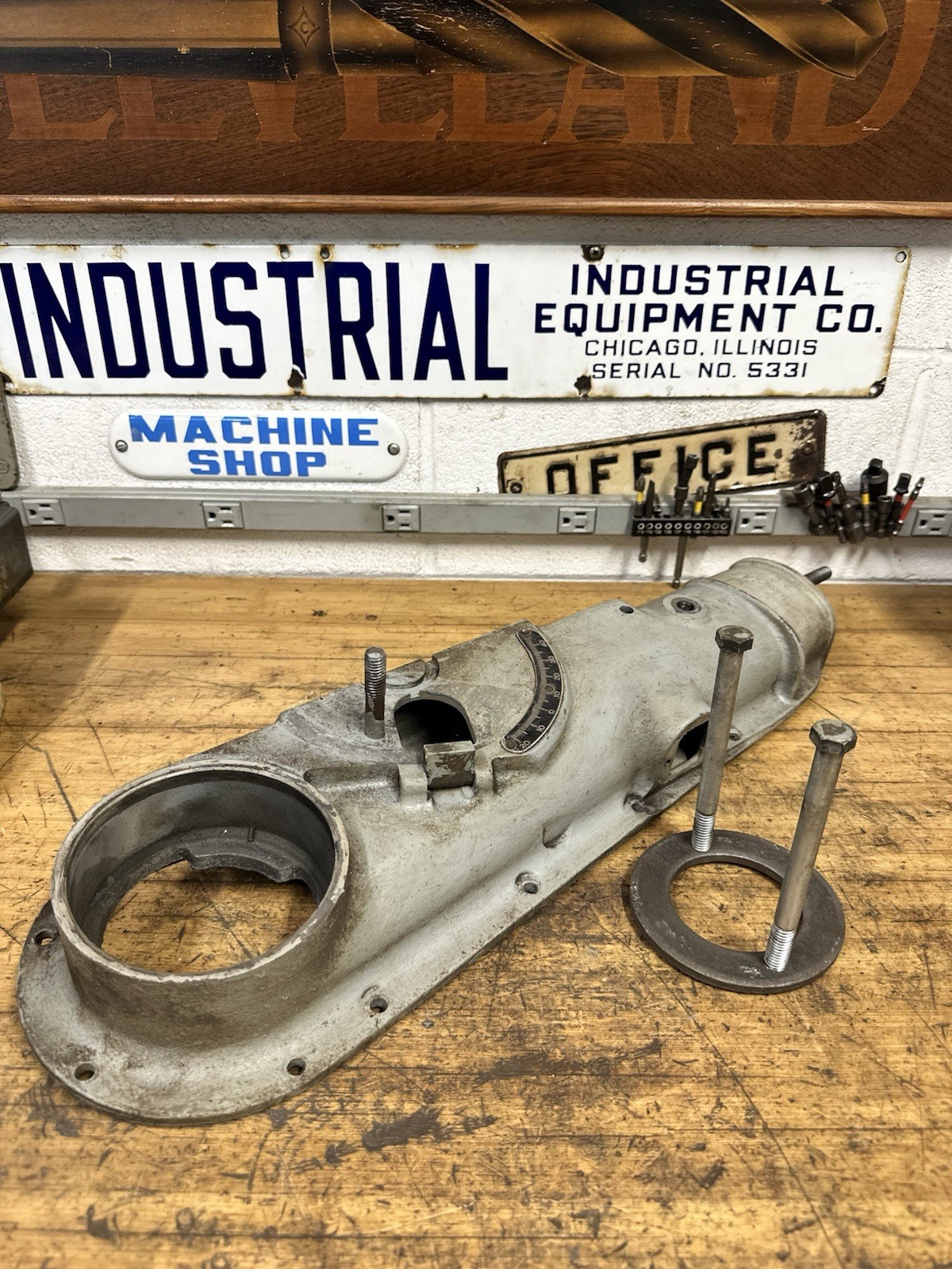 Vintage Delta Rockwell 6”x 48” Belt Sander Side Frame Housing Casting BS-203 Arm