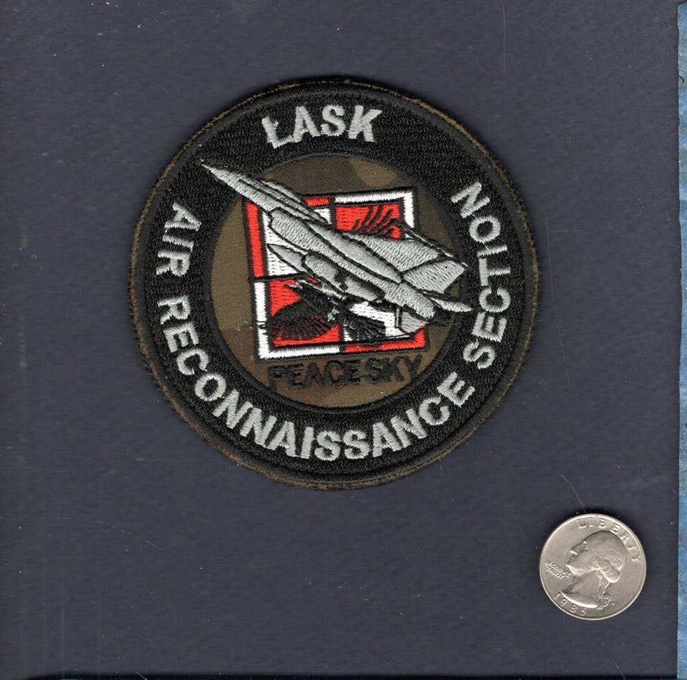 Air Reconnaissance Section LASK Polish AF Air Force F-16 FALCON Squadron Patch V