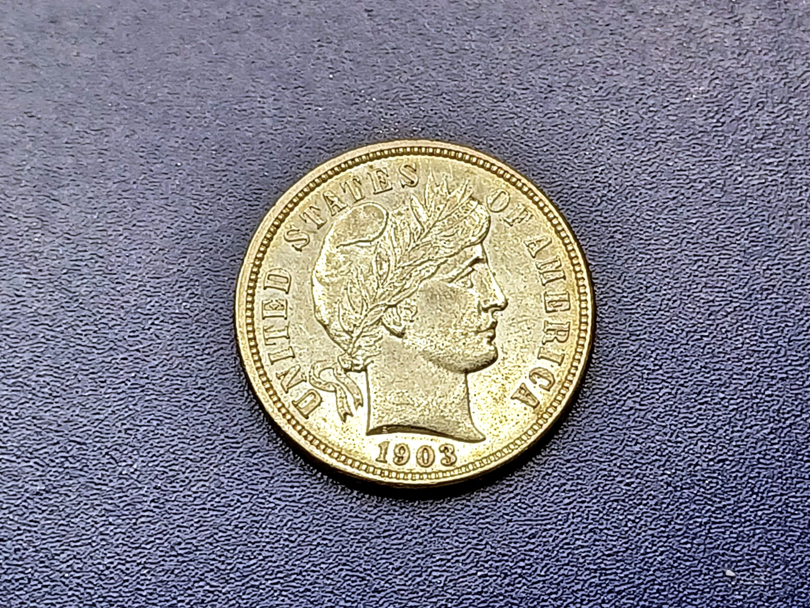 Nice Uncirculated 1903-O Barber Dime