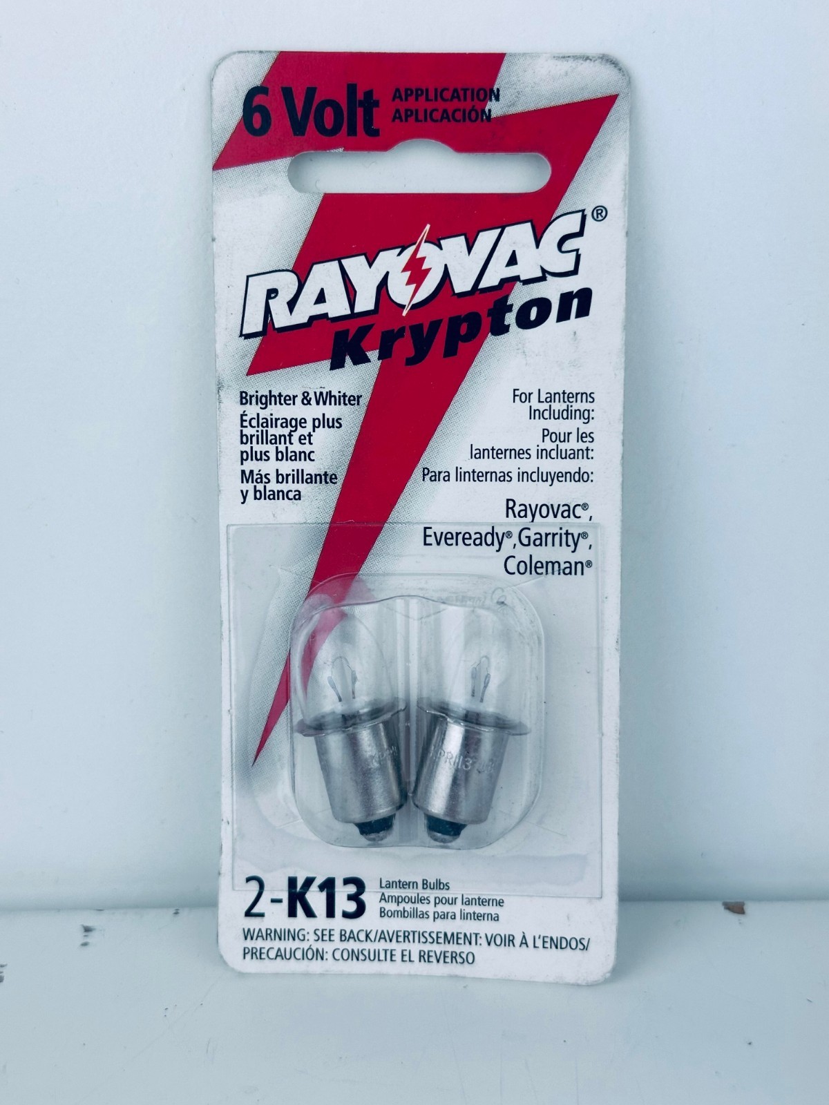 Rayovac Krypton Lantern 6V K13 Light Bulb