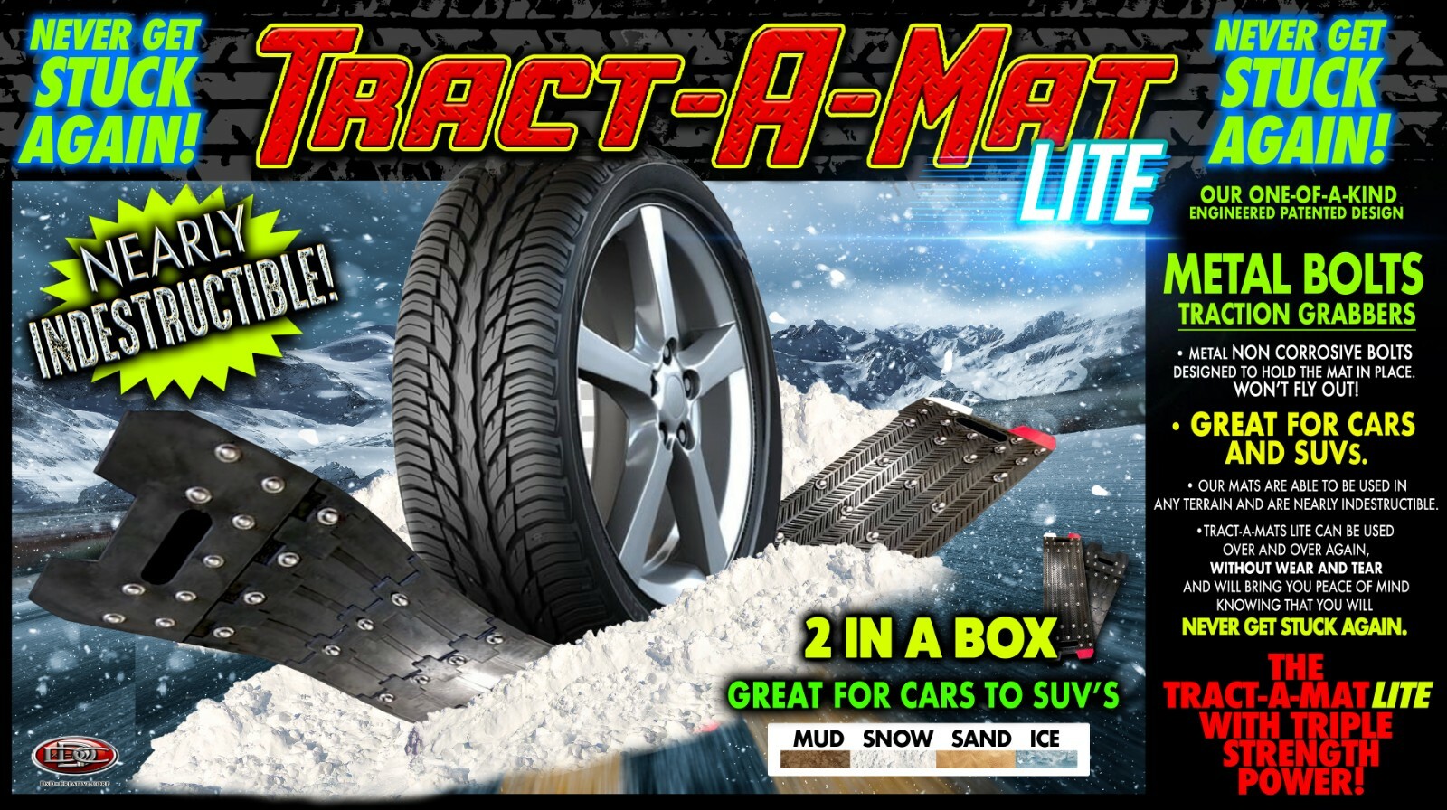 The traction you need everywhere