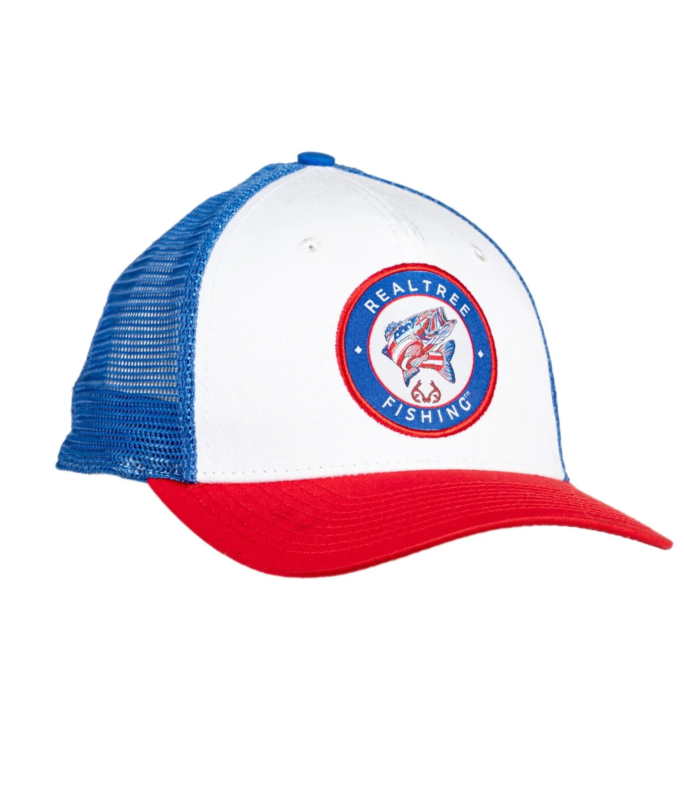 REALTREE Fishing - Ameri-Bass II USA Trucker Hat - New w/Tags - Discount on 2+