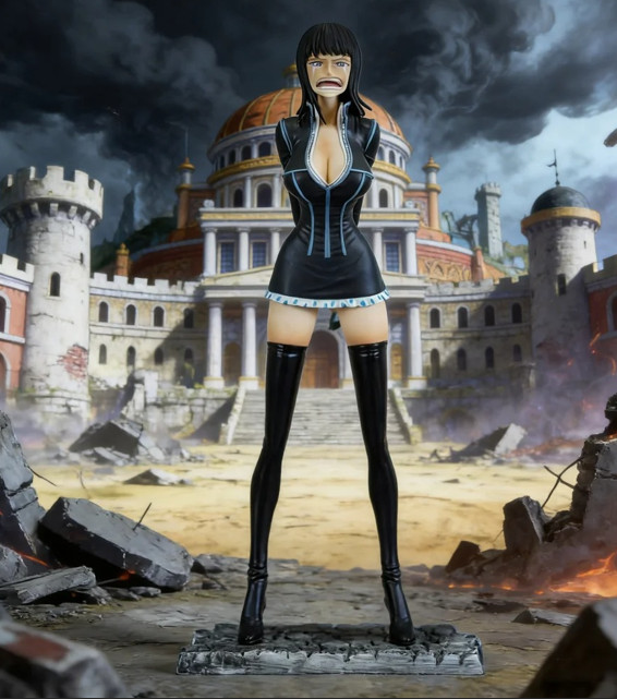 Anime One Piece Nico Robin Action Figure 26cm/10.24inch PVC Justice Island Robin