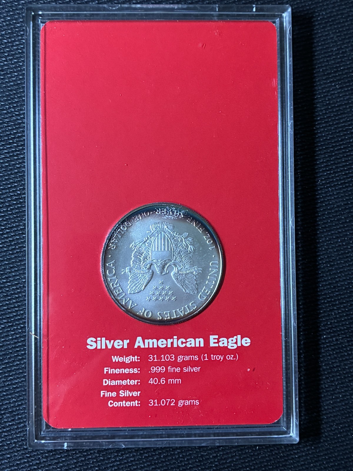 2007 1 oz American Silver Eagle Coin Uncirculated